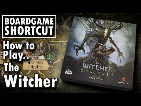 How to Play The Witcher: The Old World | Board Game Shortcut