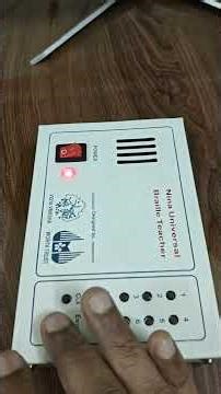 antique Naina universal Braille teacher device how to use