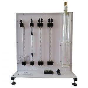 [Hot Item] University Educational Equipment Fluid Statics and Manometry Fluid Vertical Hydrodynamics Lab