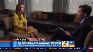 Leah Remini was disciplined by Scientology over Tom Cruise