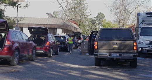 East Lansing mobile food drive-through is  helping serve the community