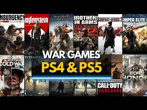 Top 35 Best WAR Games For PS4 & PS5 (2024)