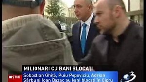 Romanian millionaires with money blocked in the banks in Cyprus. They all chose the Cyprus tax haven to avoid the taxes in our country