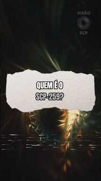 Quem é o SCP-259? Eu estou bem gente! #analoghorror #terror #misterio