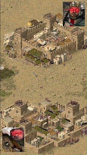 Richard 🦁 ⚔️ Pig 🐖🔥 | Epic 1 Minute Crusade 🏰⏳ #strongholdcrusade #castledefense #castlebuilding