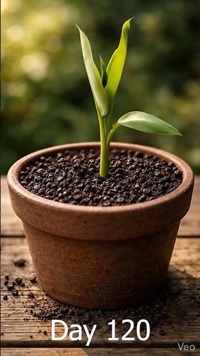 Banana Growing Timelapse | From Seed to Ripe Bananas 🍌 Nature Growth in Seconds #banana #viralshorts