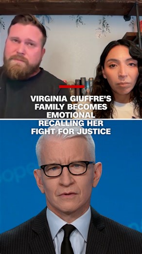 CNN's Anderson Cooper speaks with Jeffrey Epstein accuser Virginia Giuffre's brother and sister-in-law about their sister's fight for justice. | CNN