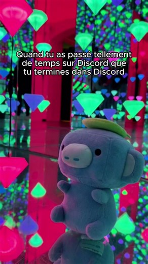 Wumpus dans le Discordverse (ou au Moco Museum d'Amsterdam 🌷) #mocomuseum #discord #wumpus