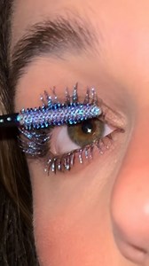 3.5M views · 42K reactions | Our newest Multichrome Mascara is available for pre-order NOW 曆❄️✨ #glittermascara #multichrome #viral #makeup #holidayglam | Question Beauty | Facebook