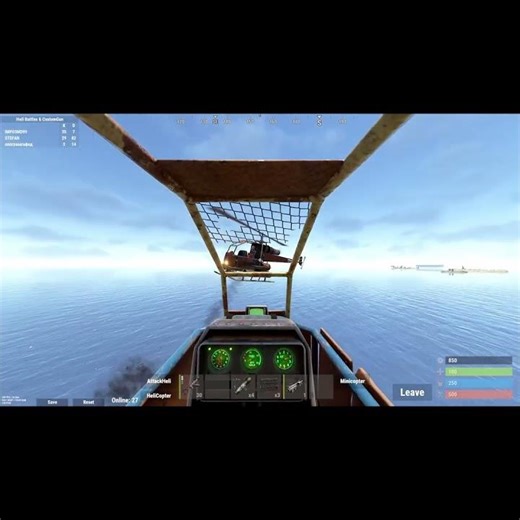 attack heli #rust #rustgame #attackhelicopter #rustconsole #rustgame