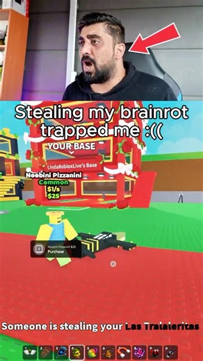 Steal a Brainrot THEY'RE STEALING MINE 105 #stealabrainrot