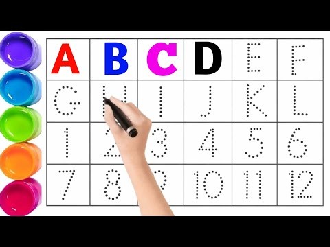 A to Z Alphabet and 1 to 20 Counting for Kids