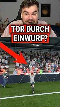 Was passiert, wenn man AUS einem EINWURF ein TOR macht? 😳