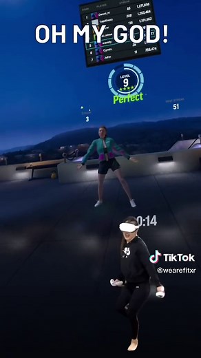 2023 mood 💃🪩 #fitxr #quest2 #vrfitness #dancetok #dance
