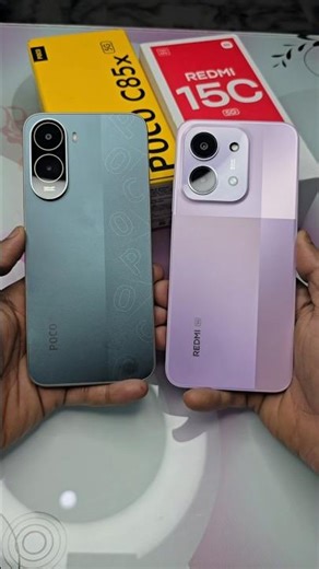 Poco C85x 5G vs Redmi 15C 5G - Which Should You Buy ?