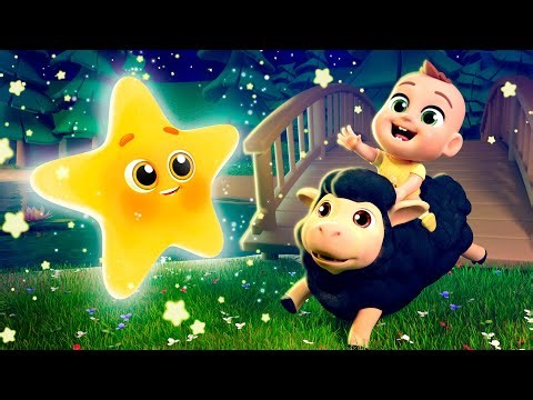 Twinkle Twinkle Little Star – Animals Under the Sky | Newborn Baby Songs & Nursery Rhymes