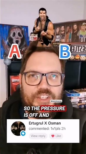 Who wins this 1v1 WWE match. #wwe #wrestling