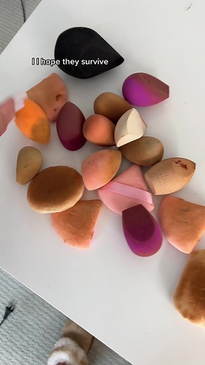 Washing Beauty Blenders in a Washing Machine