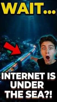 Wait… Internet Is Under The Ocean?! 🌊😳 Part 1 #datacenter #explained #howitworks