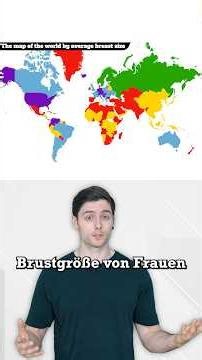 Die durchschnittliche Brustgröße von Frauen weltweit