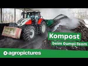 Composting at the Gumpi Team | Komptech Axtor shredder, Nemus screening machine, Hurrikan S wind ...