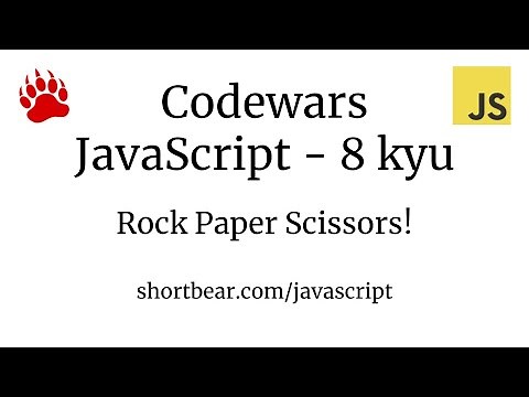 Codewars - Javascript - Rock Paper Scissors!