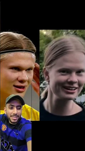 You won't believe what Haaland's sister is doing#shorts
