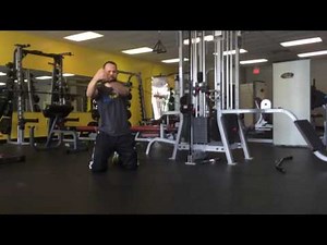 Anti-Rotation Exercises For Back Pain: Cable Circles