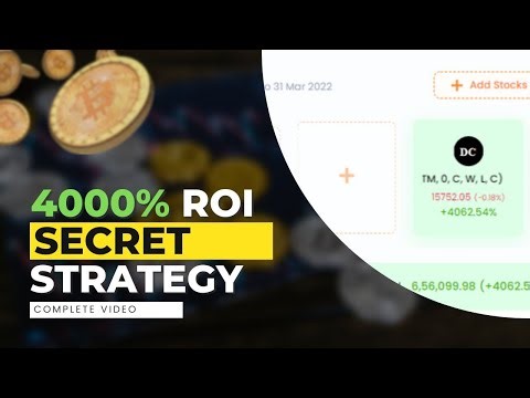 4000 % ROI | Secret Strategy | Streak | Best Moving Averages | Automated Trading | June 2022