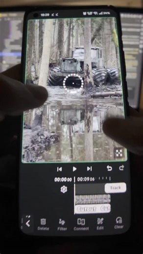 Tracket Motion on Instagram: "Testing my motion tracking video editor app for Android using video from: operator_htz (TT)"