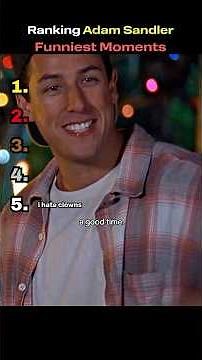Ranking Adam Sandler Funniest Moments!