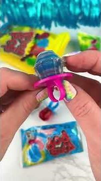 Ring Pop Lollipop Lip Balm Satisfying Video ASMR! #shorts #asmr