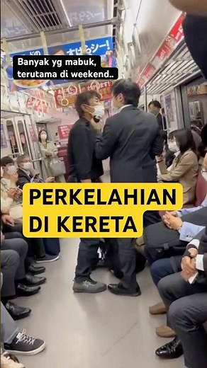 Kakek Jepang Ngamuk di Dalam Kereta! Orang Sabar Ditantangin 🤦🏻‍♂️ #japaninfo