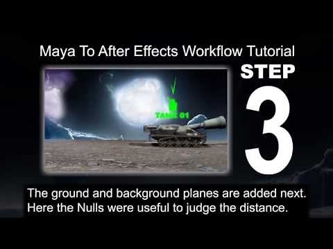 Maya to After Effects Workflow Tutorial