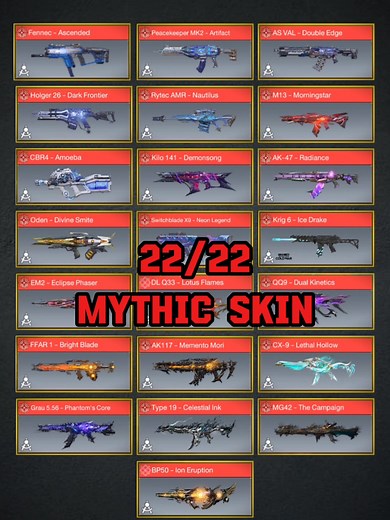 All Mythic Skin Inspection, Iron Signs, Reloading in Call of Duty: Mobile