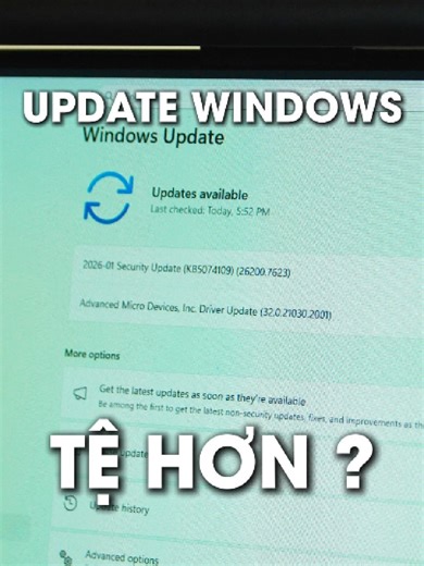 Cảnh Báo Cập Nhật Windows: Đừng Để Máy Tệ Hơn!