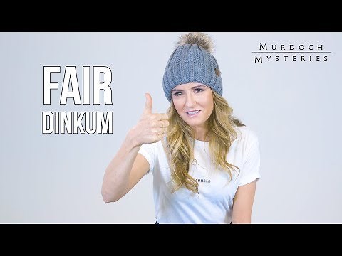 Murdoch Mysteries | Hélène Joy Teaches You Australian Slang | Behind The Scenes