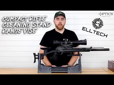 ELLTECH Compact Rifle Cleaning Stand Range Vise