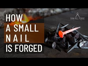 Blacksmithing : Forging a Nail