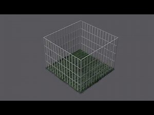 How to make a fence in blender