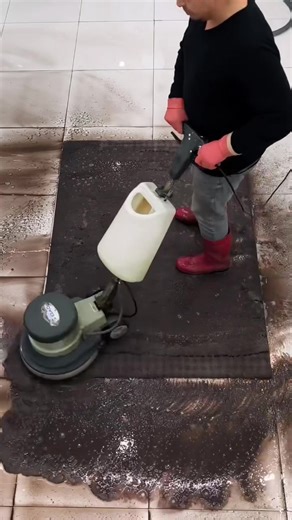 Satisfying Carpet Cleaning: Watch the Dark Mud Disappear