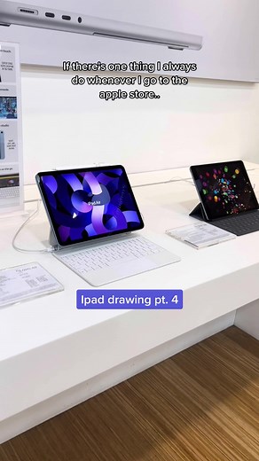 Drawing Cartoon Characters on iPad with Apple Pencil