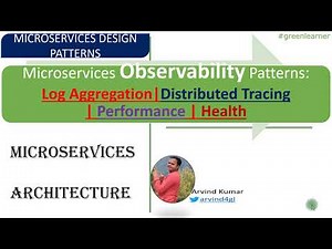Log Aggregation || Distributed Tracing || Performance || Microservices Observable Pattern
