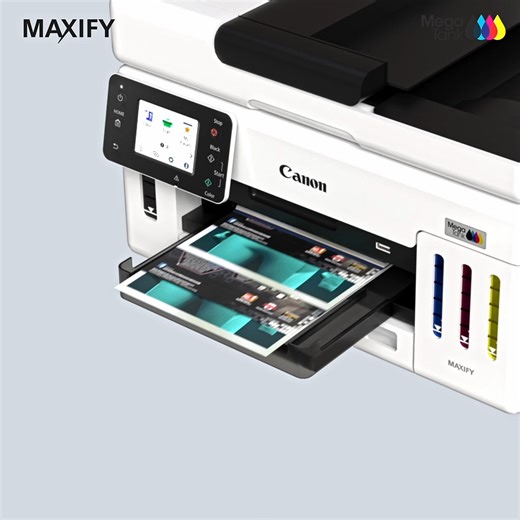 Techcom Distribution on Instagram: "Print Smarter, Work Faster with Canon MAXIFY GX2040 Take your productivity to the next level with the Canon MAXIFY GX2040. Featuring refillable MegaTank ink for ultra-low cost per page, fast duplex printing, and a 250-sheet paper tray, this compact powerhouse is perfect for small offices that need big performance without breaking the budget. Plus, enjoy peace of mind with a 3-year warranty, ensuring long-term reliability and support for your business. Contact