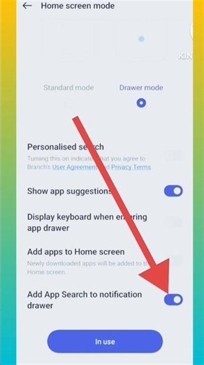 Android App 🔥Drawer Apps Search🔥 Kaise Off Karen||#shorts🤔