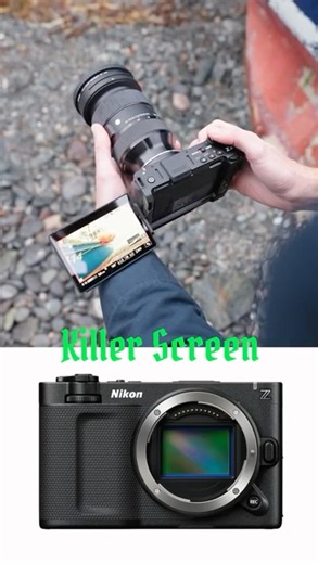 The screen on the Nikon ZR is UNREAL #nikonzr