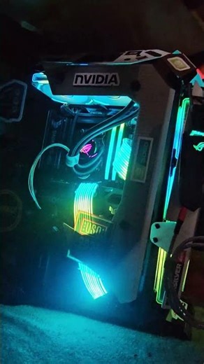 LIGHTS CAMERA ACTION #pcgaming #gamer #gaming #pcbuild