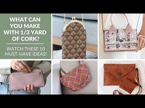 What Can You Make With a 1/3 yd of Cork?