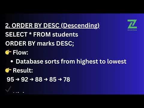 35 ORDER BY & LIMIT