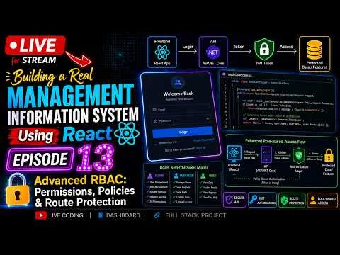 DAY 13 LIVE: Building a Real Management Information System (React + PHP Full Stack) - LEARNING REACT